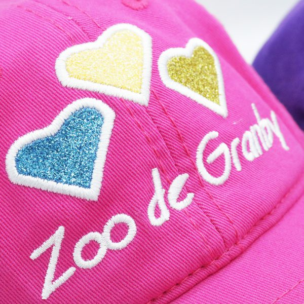 Casquette_Zoo de Granby_Spécial Saint-Valentin_Couleur rose